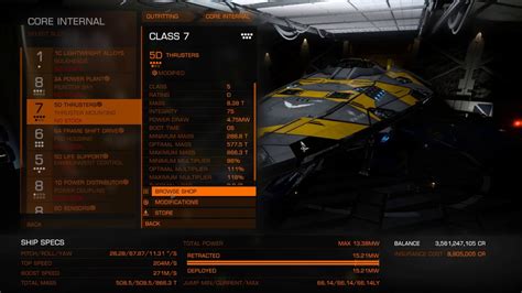 Any Good Anaconda build for Nearly max jump range .